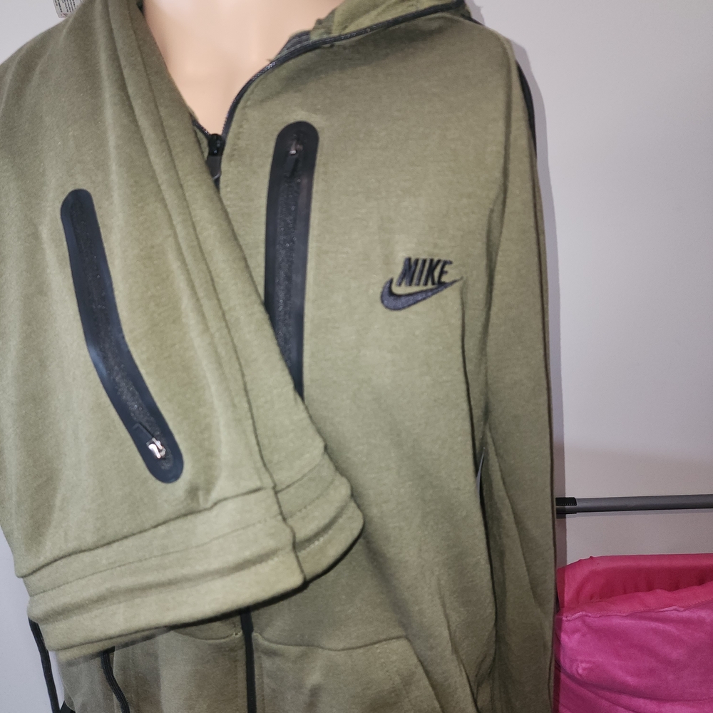 Nike Olive Green Hoodie and Joggers Set